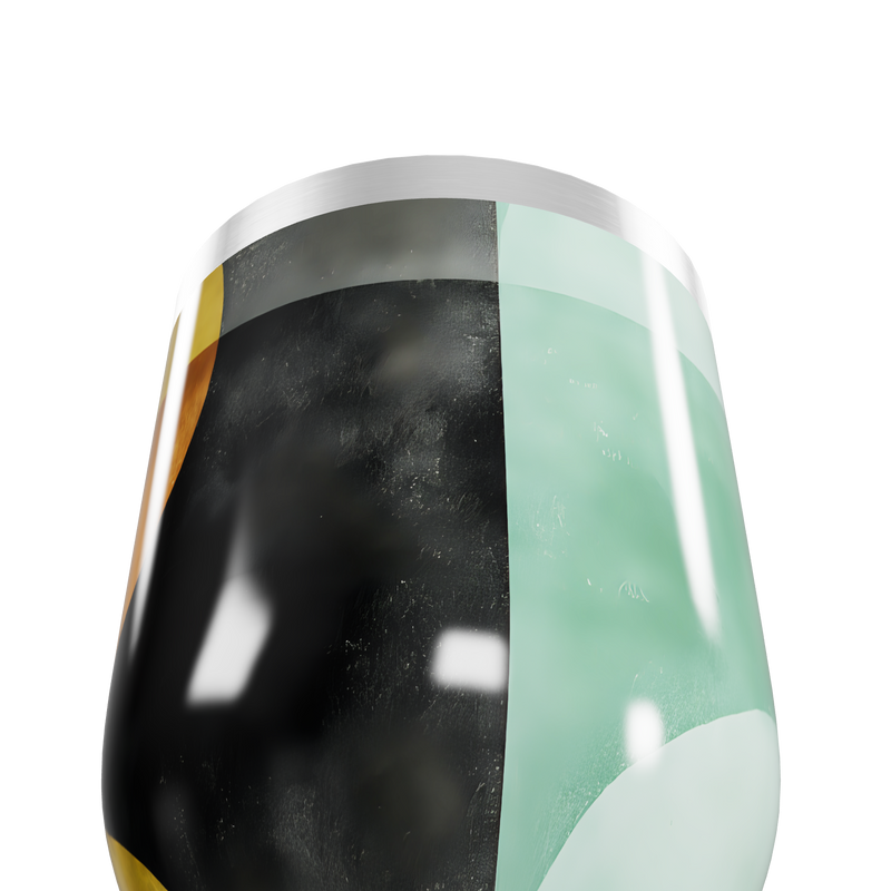 Copo Térmico Slim - Multicolorido Vidro