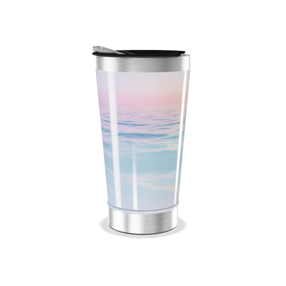 Copo Térmico - Estampa Oceano Pastel