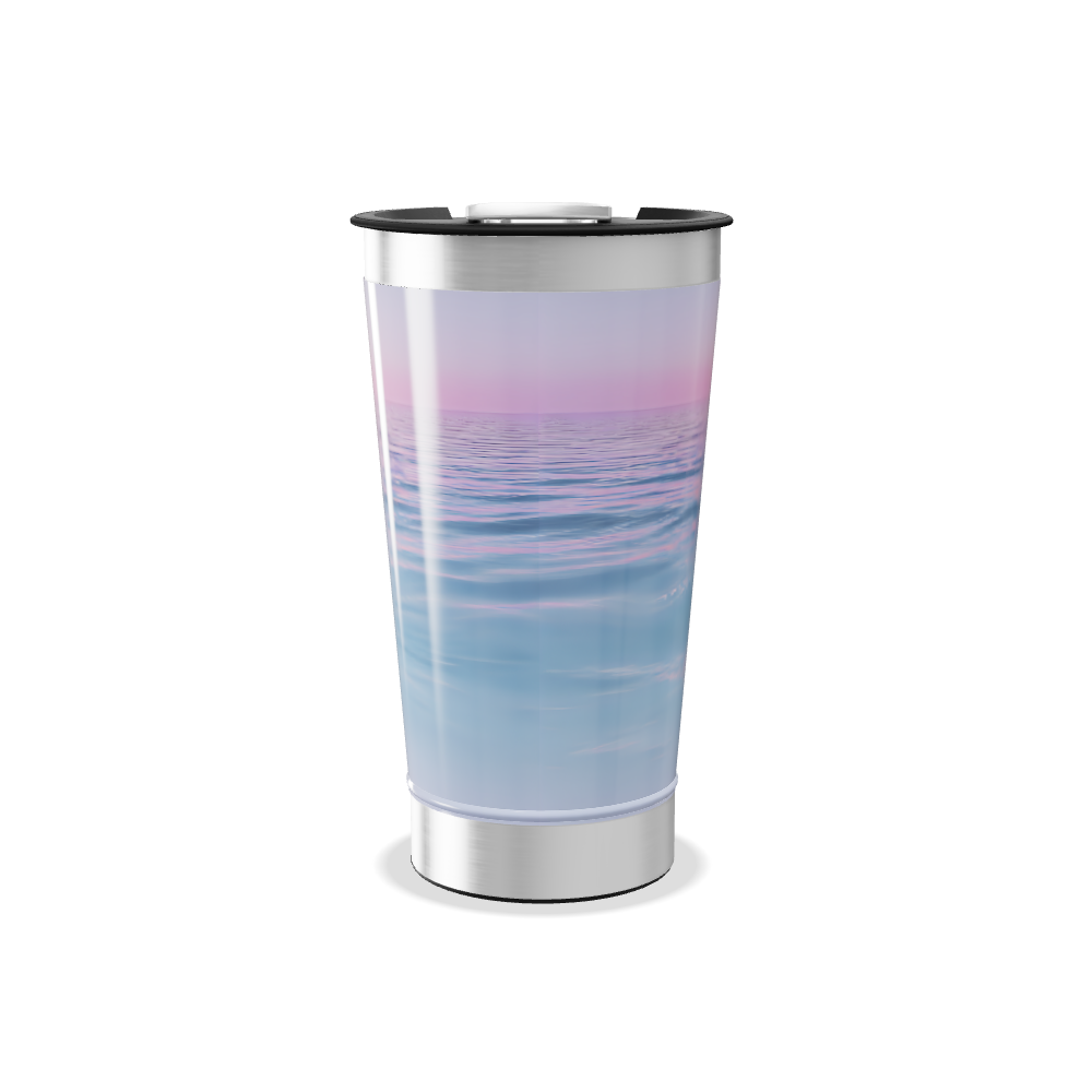 Copo Térmico - Estampa Oceano Pastel
