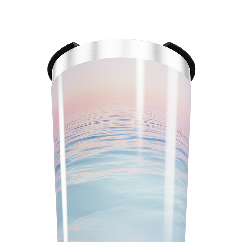 Copo Térmico - Estampa Oceano Pastel