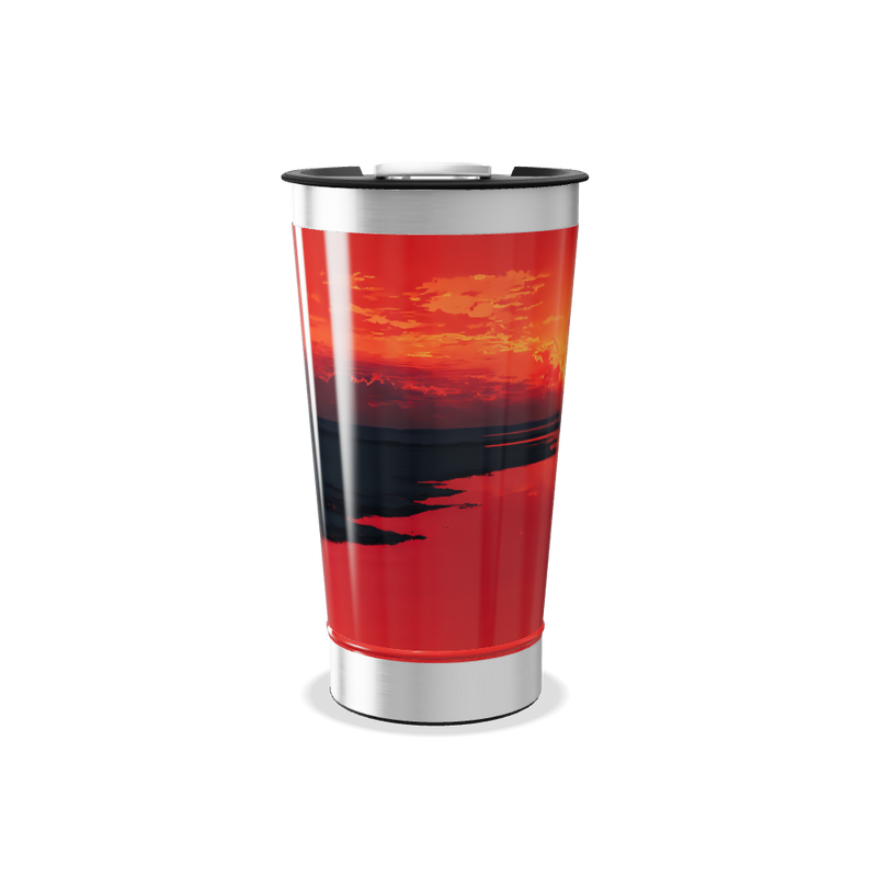 Copo Térmico - Estampa Pôr do Sol