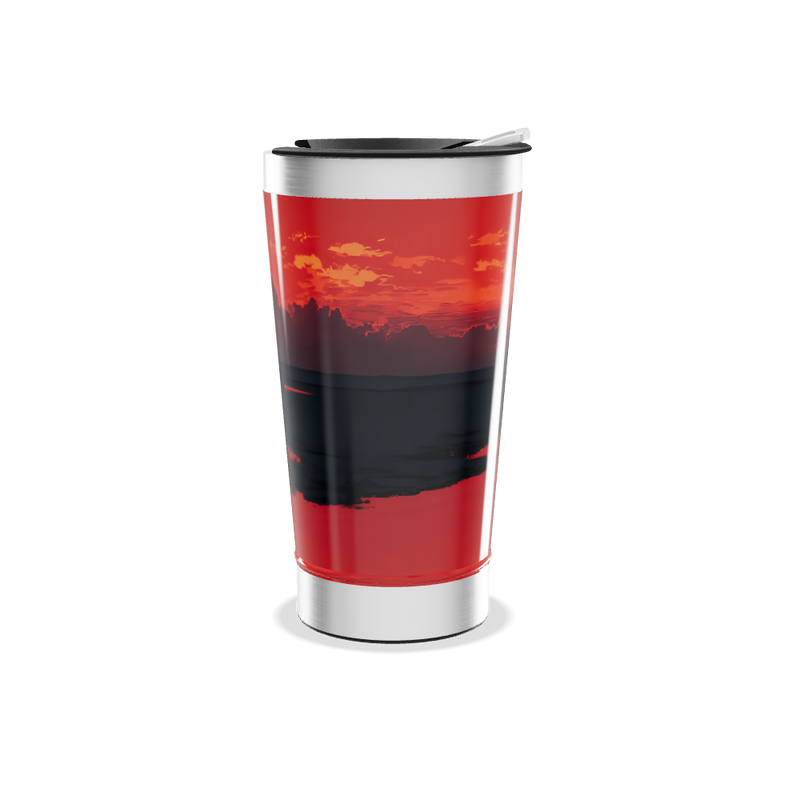 Copo Térmico - Estampa Pôr do Sol