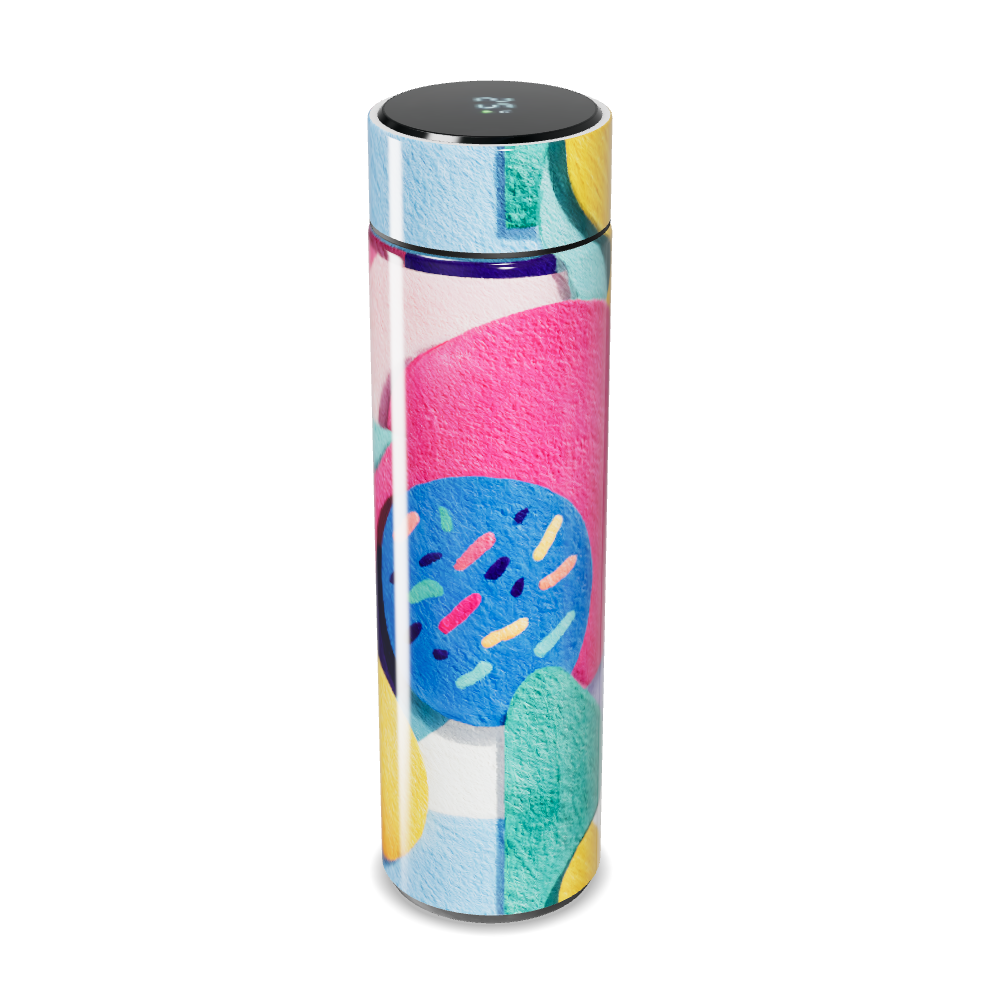 Garrafa Térmica Touch - Estampa Colorida