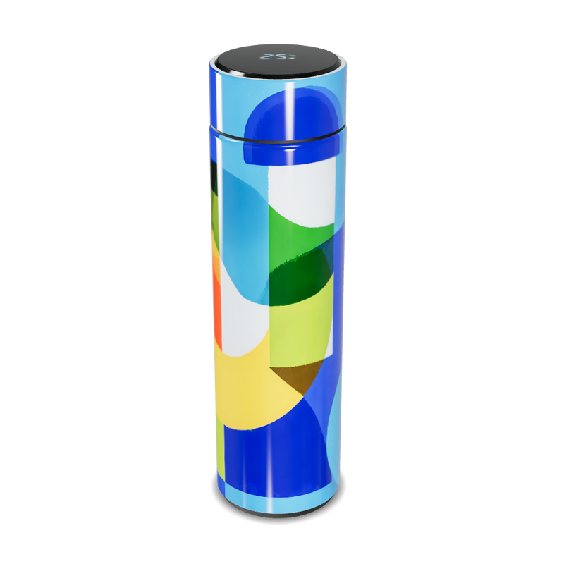 Garrafa Térmica Touch - Estampa Colorida