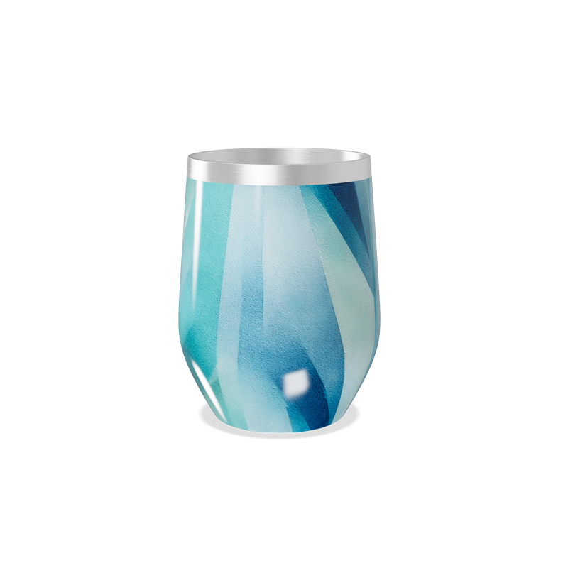 Copo Térmico Slim - Azul Degradê Inox