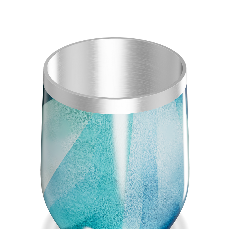 Copo Térmico Slim - Azul Degradê Inox