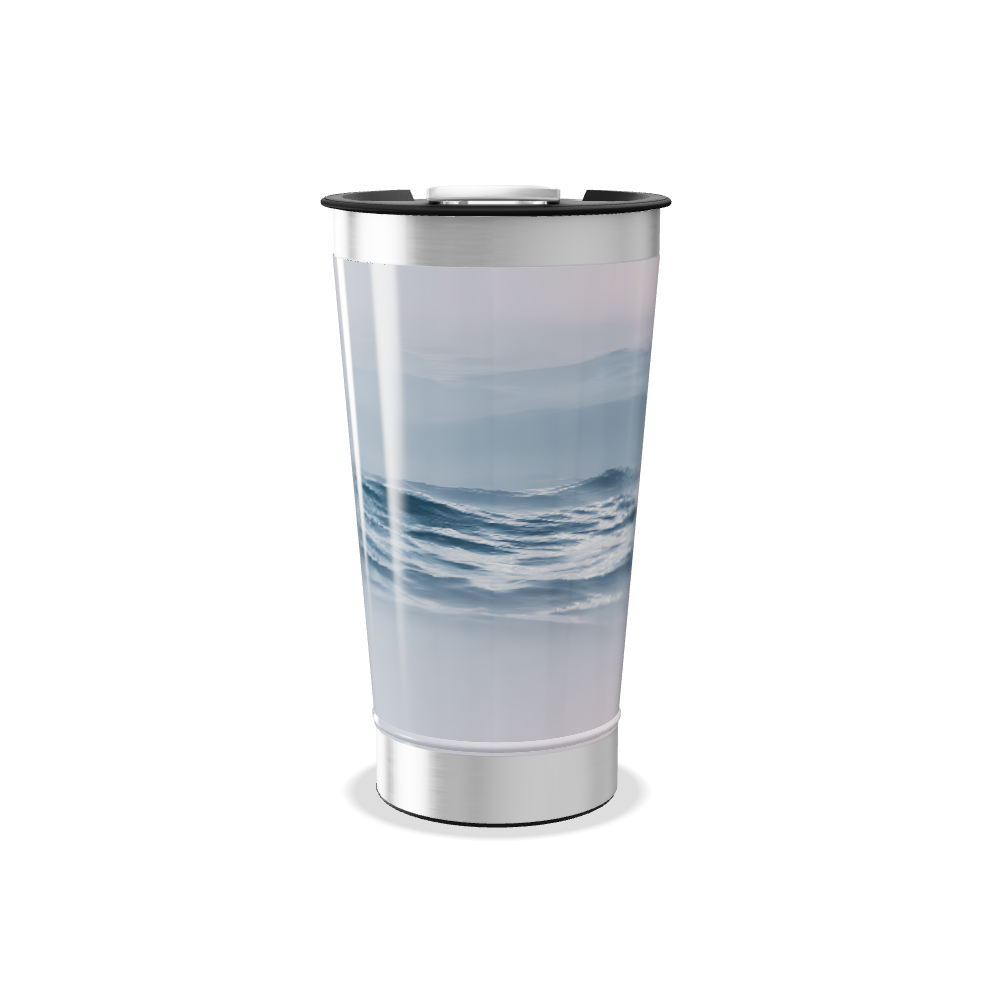 Copo Térmico - Estampa Oceano Aço Inox