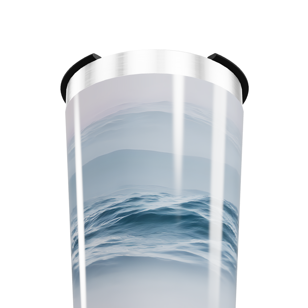 Copo Térmico - Estampa Oceano Aço Inox