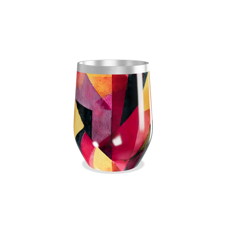 Copo Térmico Slim - Estampado Colorido Inox