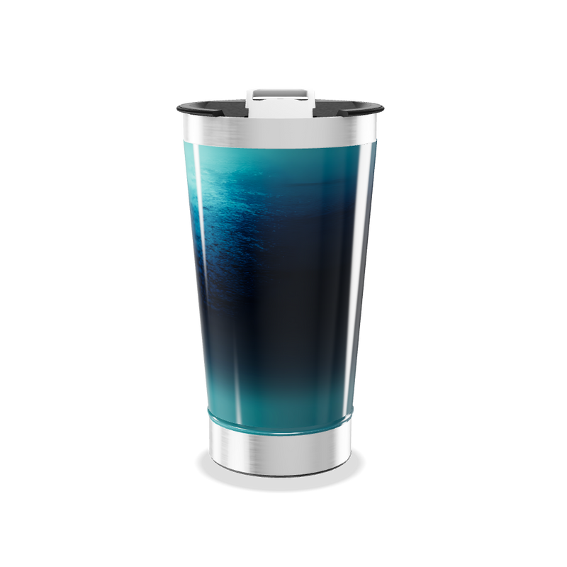 Copo Térmico - Gradiente Azul Inox