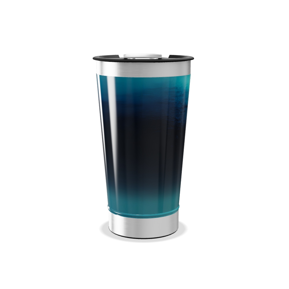 Copo Térmico - Gradiente Azul Inox