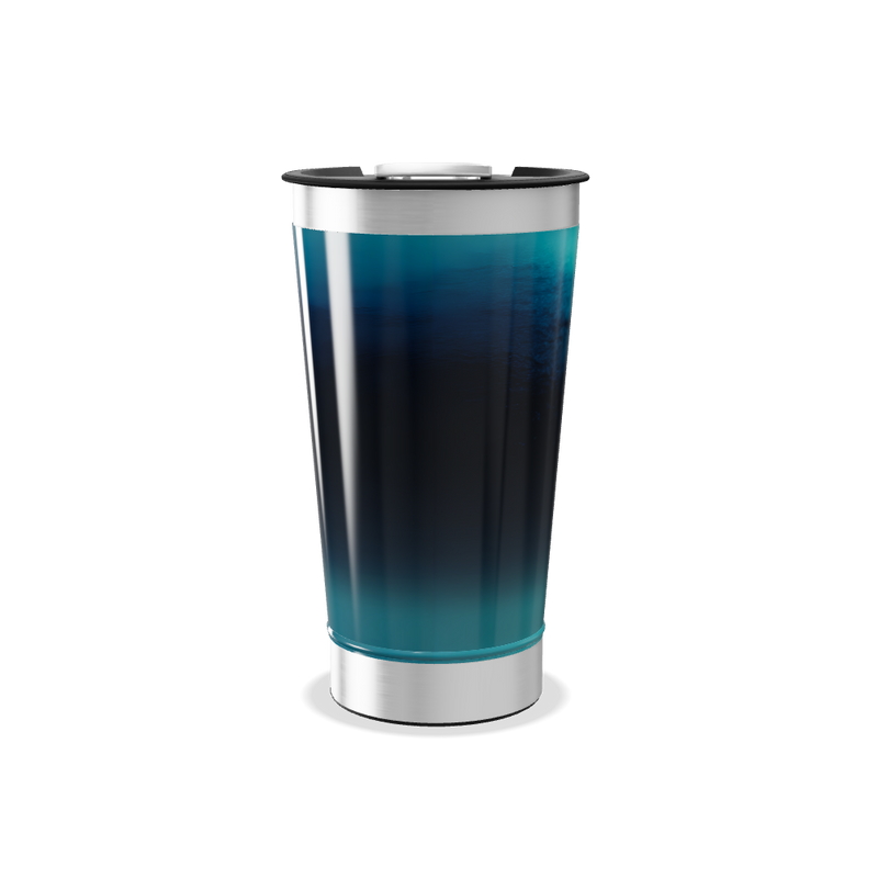 Copo Térmico - Gradiente Azul Inox