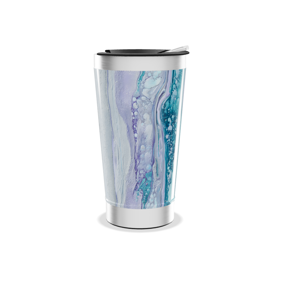 Copo Térmico - Mármore Azul