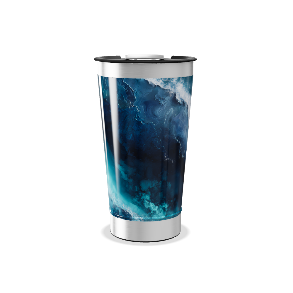 Copo Térmico - Azul Marinho Aço Inox