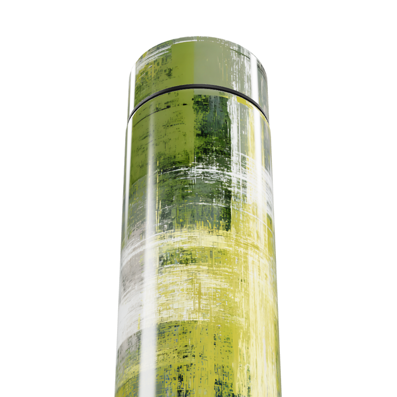 Garrafa Térmica Touch Pintura Verde