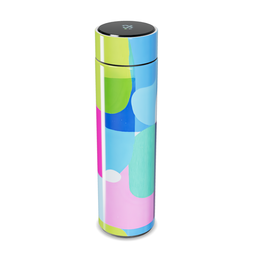 Garrafa Térmica Touch - Colorida com Display Digital