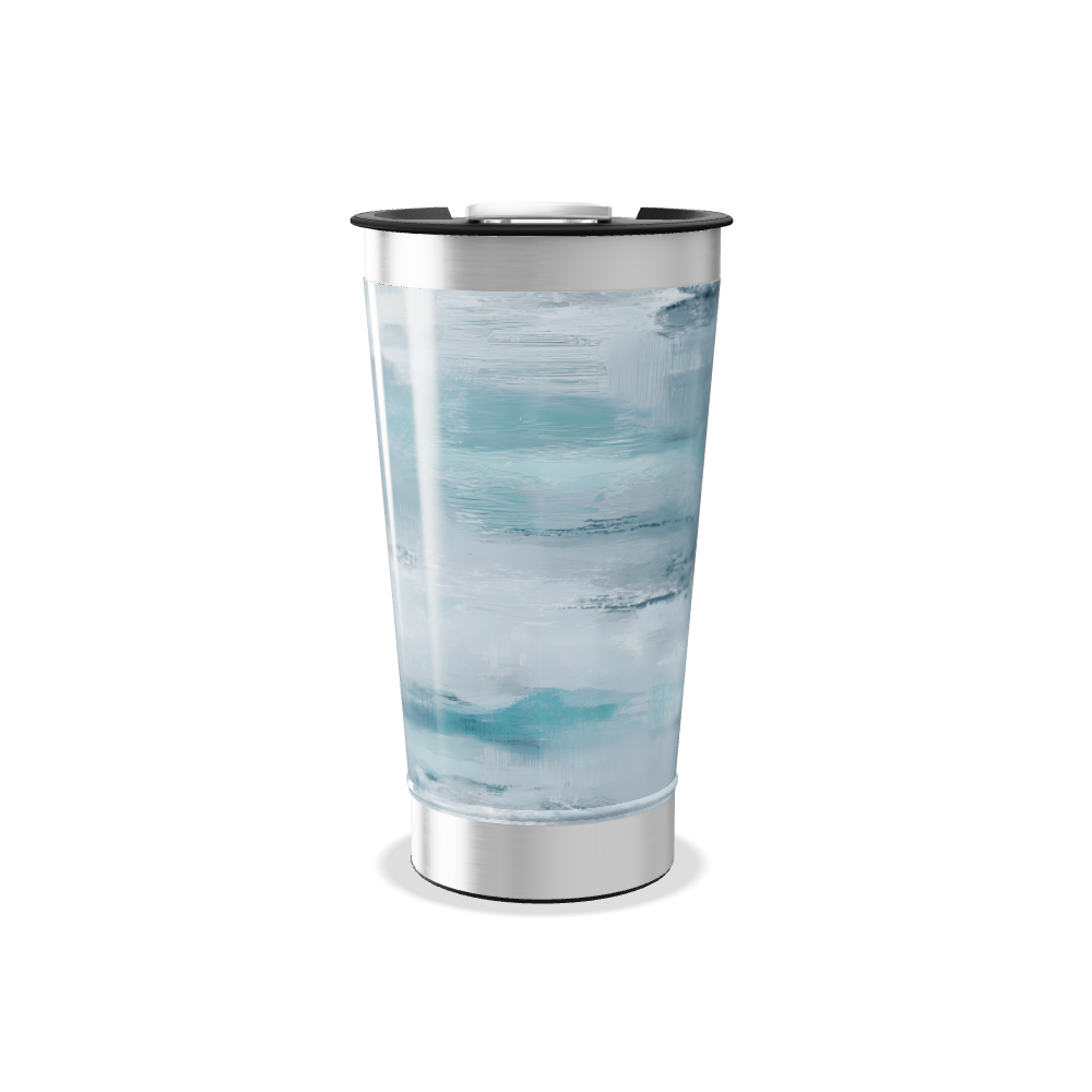 Copo Térmico - Estampa Oceano Azul