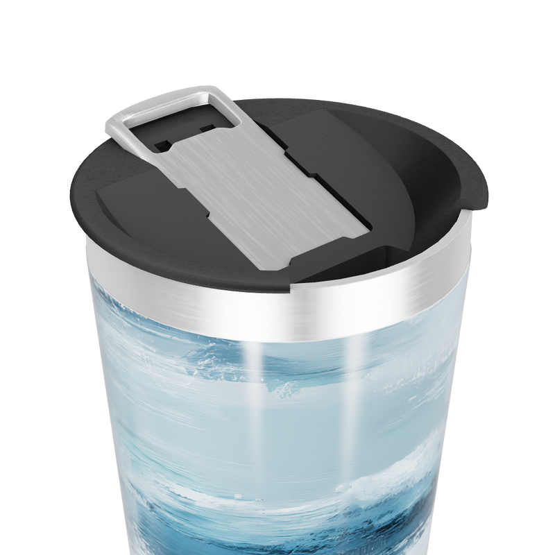 Copo Térmico - Estampa Oceano Azul