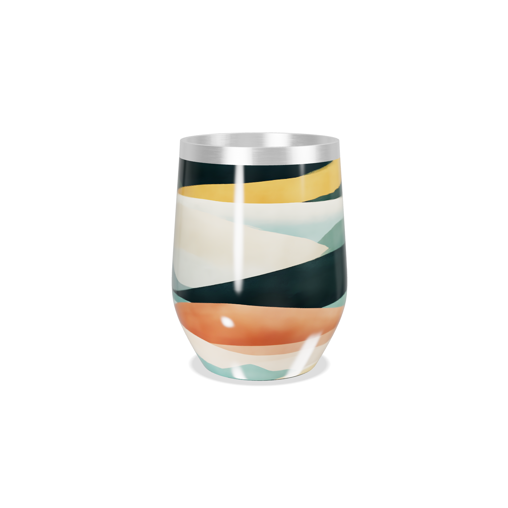 Copo Térmico Slim - Estampado Multicolorido