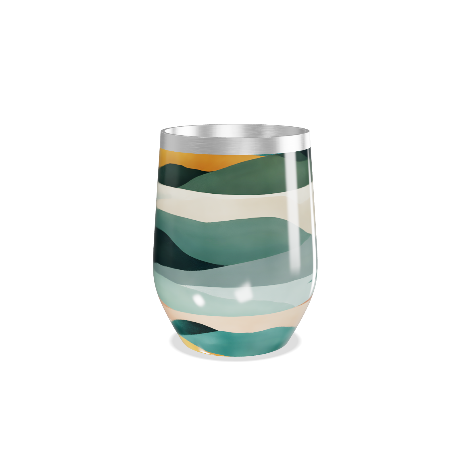 Copo Térmico Slim - Estampado Multicolorido