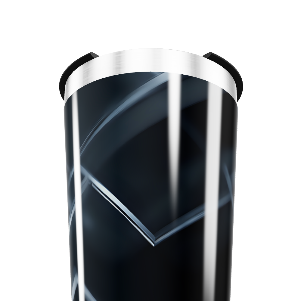 Copo Térmico - Preto com Geometria