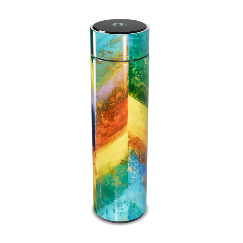 Garrafa Térmica Touch - Estampa Colorida Digital