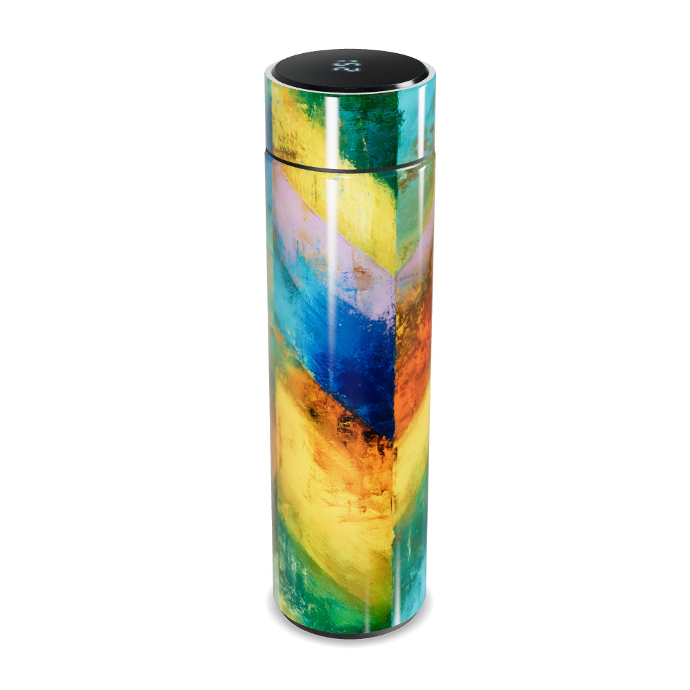 Garrafa Térmica Touch - Estampa Colorida Digital