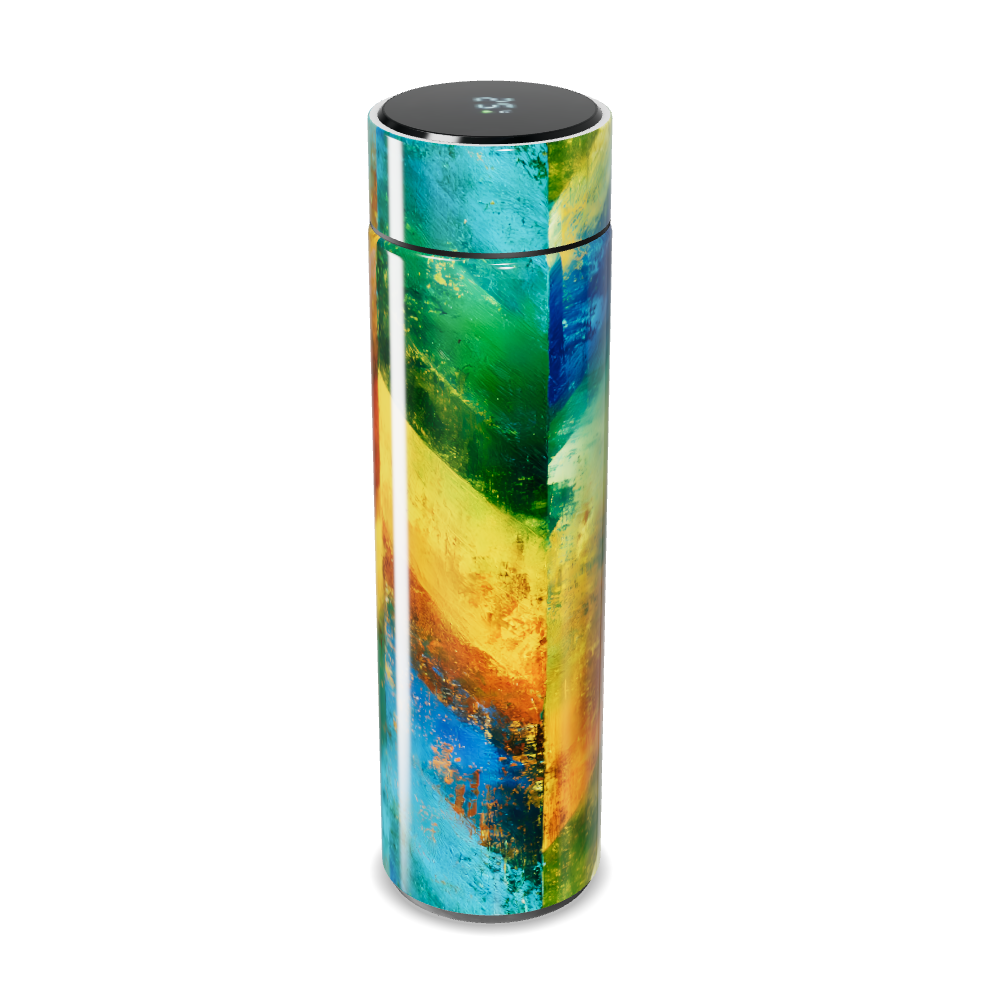 Garrafa Térmica Touch - Estampa Colorida Digital