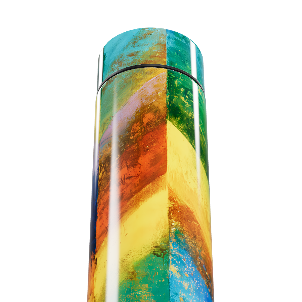 Garrafa Térmica Touch - Estampa Colorida Digital