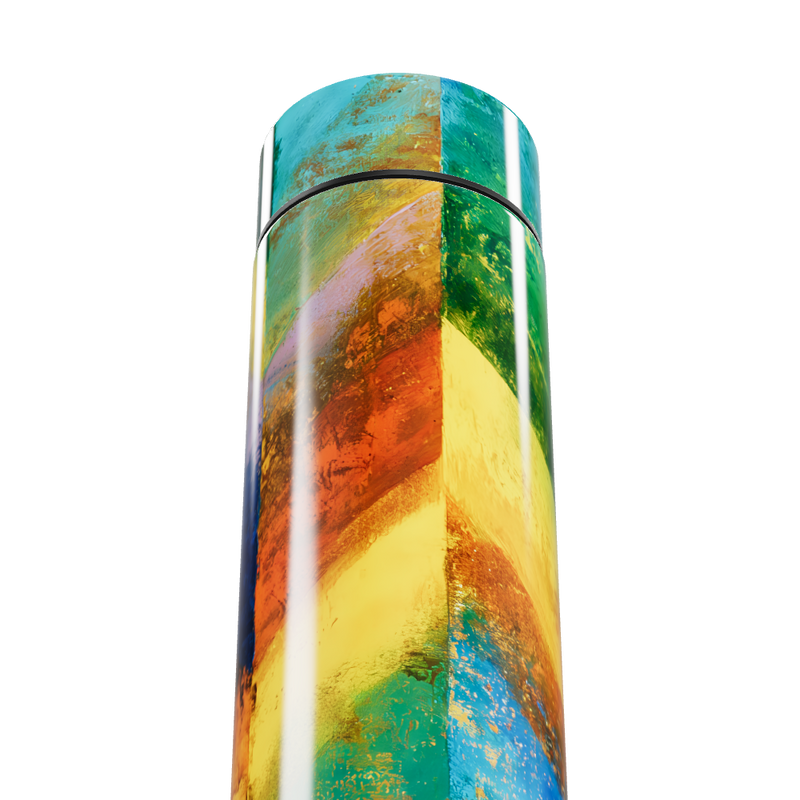 Garrafa Térmica Touch - Estampa Colorida Digital