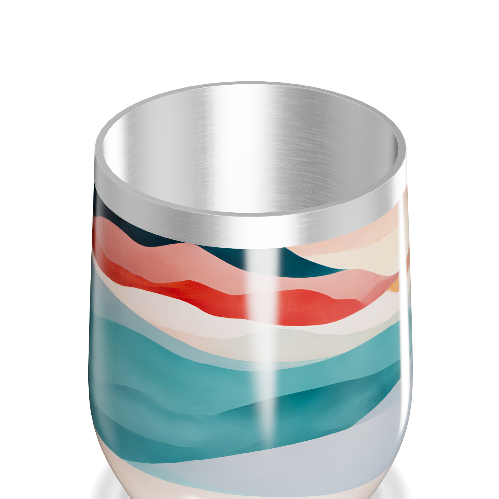 Copo Térmico Slim - Estampa Colorida Aço Inox