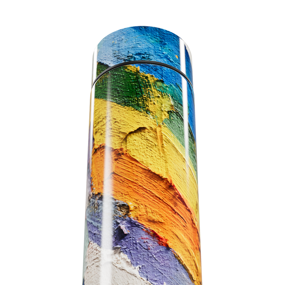 Garrafa Térmica Touch - Estampa Colorida