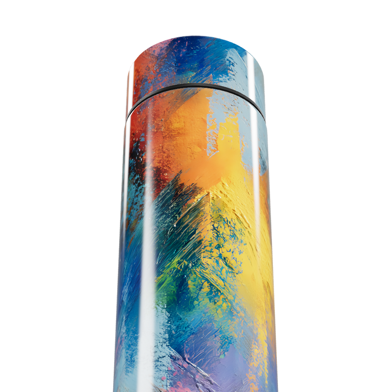 Garrafa Térmica Touch - Colorida com Display