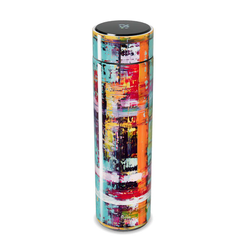 Garrafa Térmica Touch - Colorida Abstrata