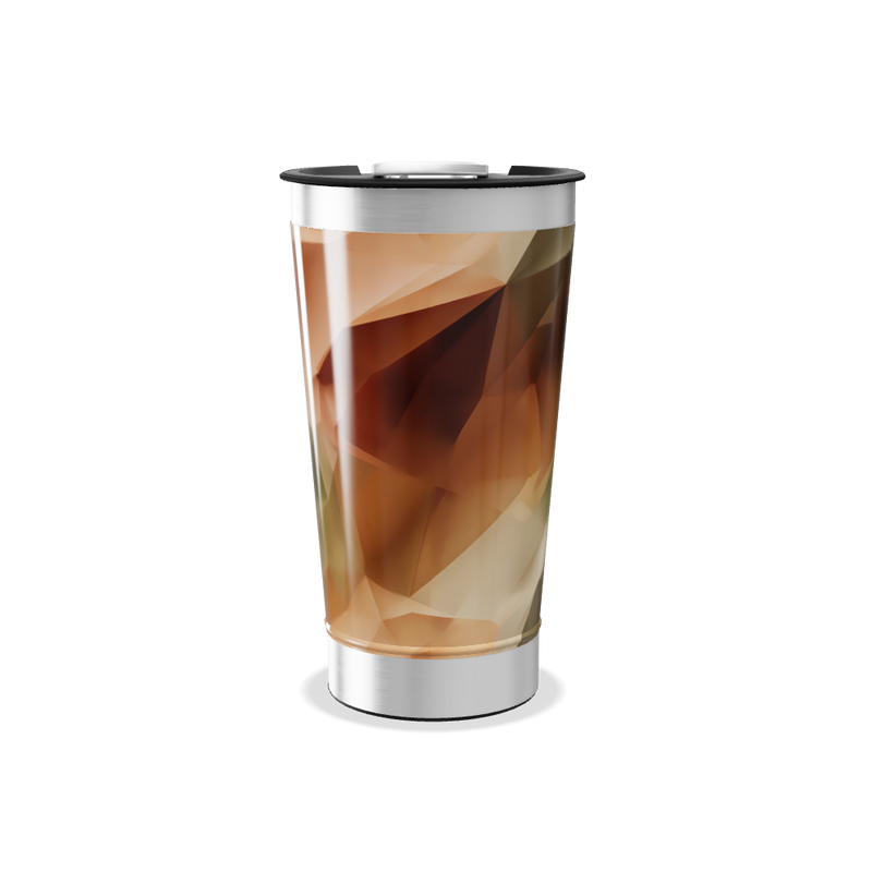 Copo Térmico - Estampa Geométrica Colorida