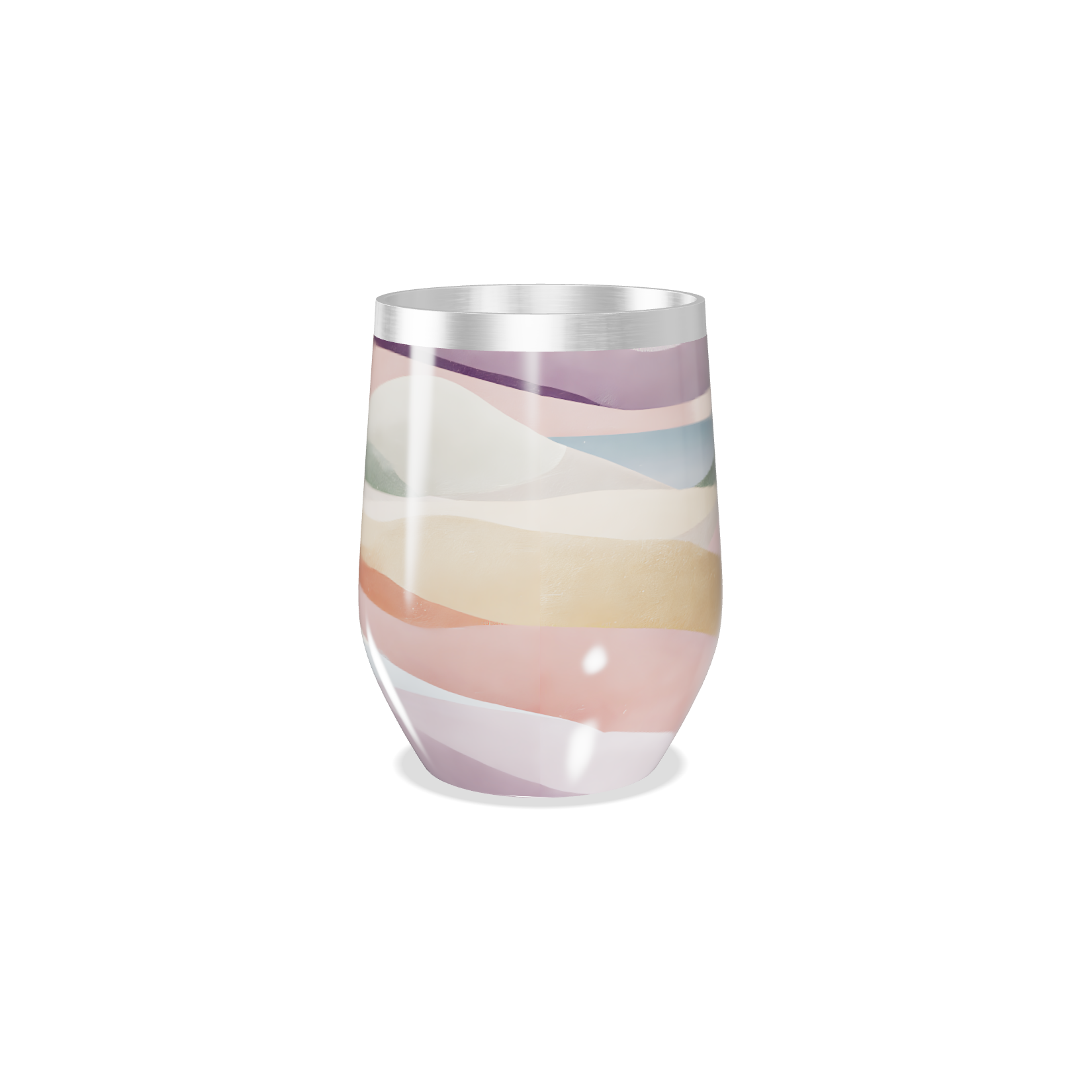 Copo Térmico Slim - Estampa Colorida Aço Inox