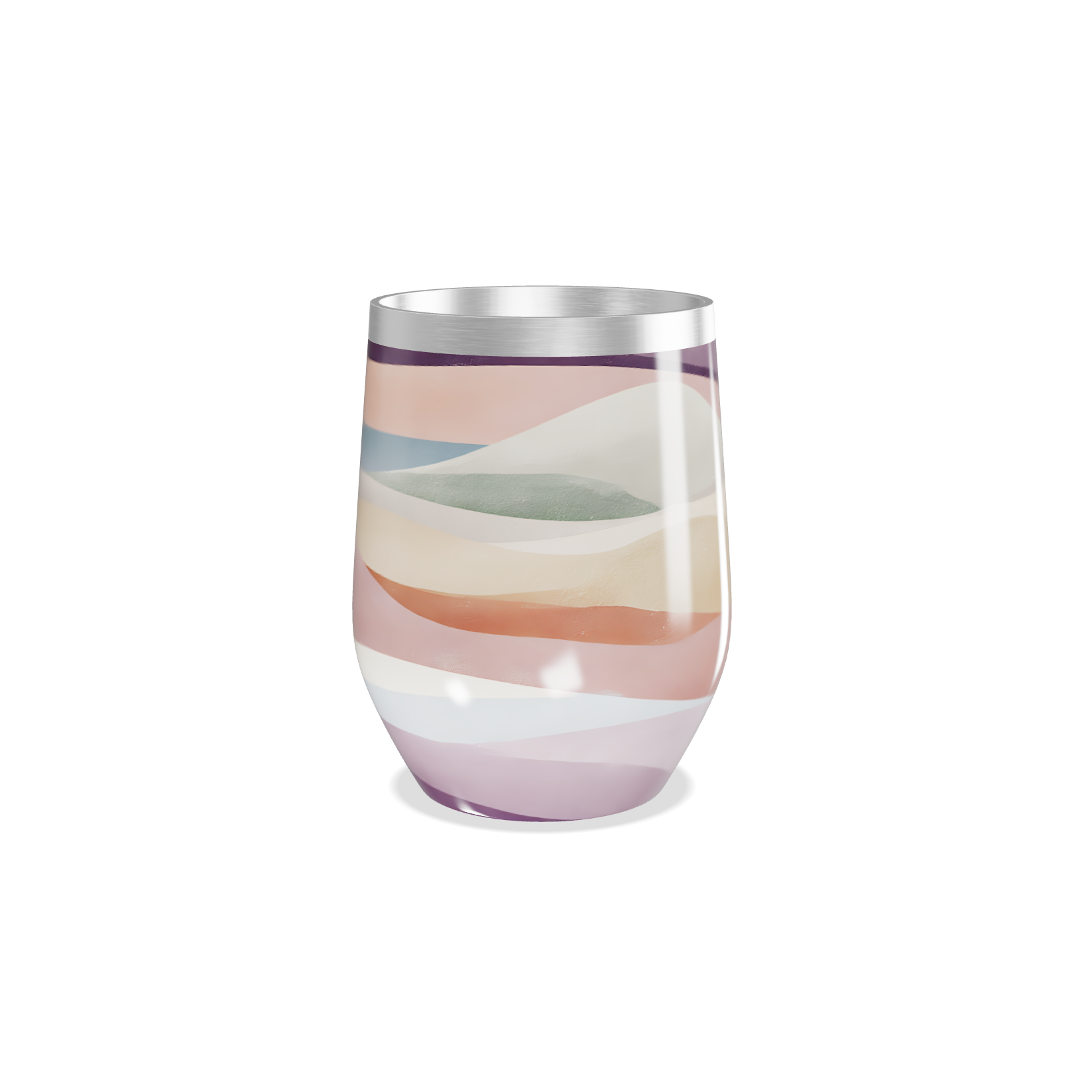 Copo Térmico Slim - Estampa Colorida Aço Inox