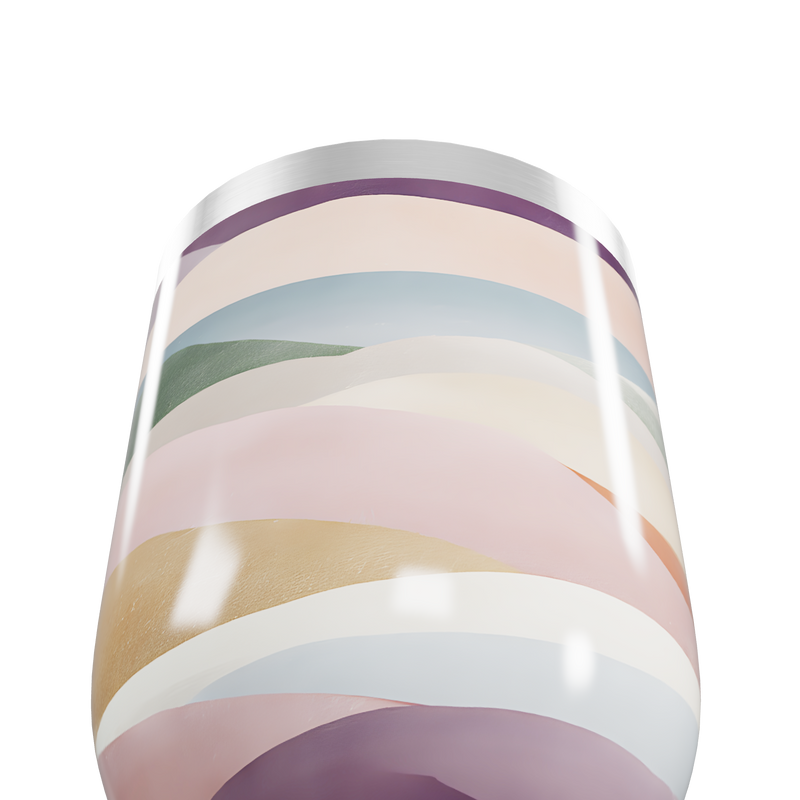 Copo Térmico Slim - Estampa Colorida Aço Inox