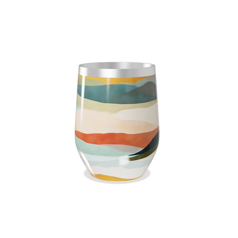 Copo Térmico Slim - Estampa Multicolorida