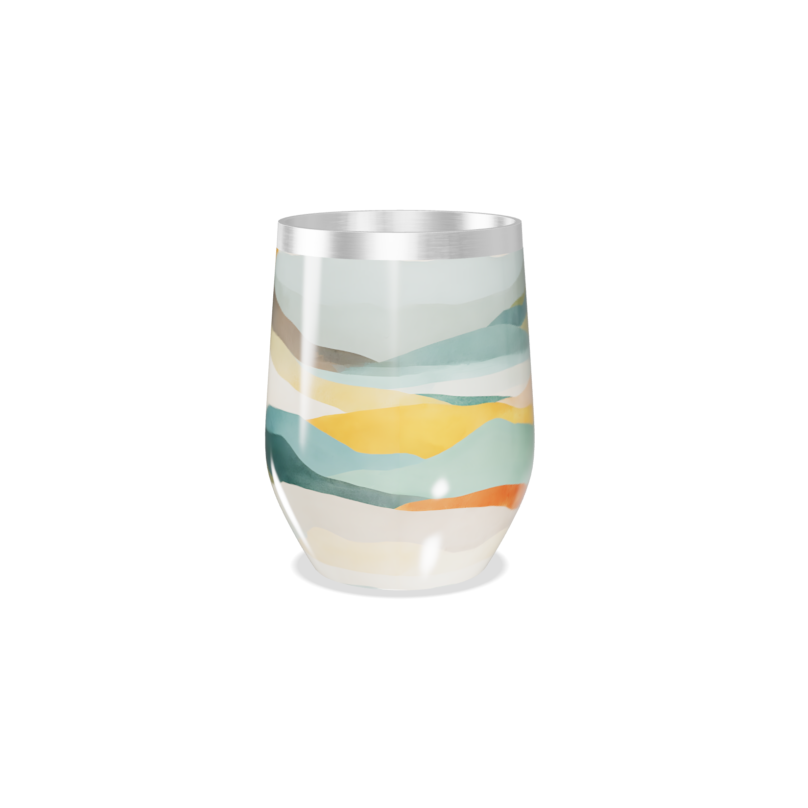 Copo Térmico Slim - Estampa Multicolorida