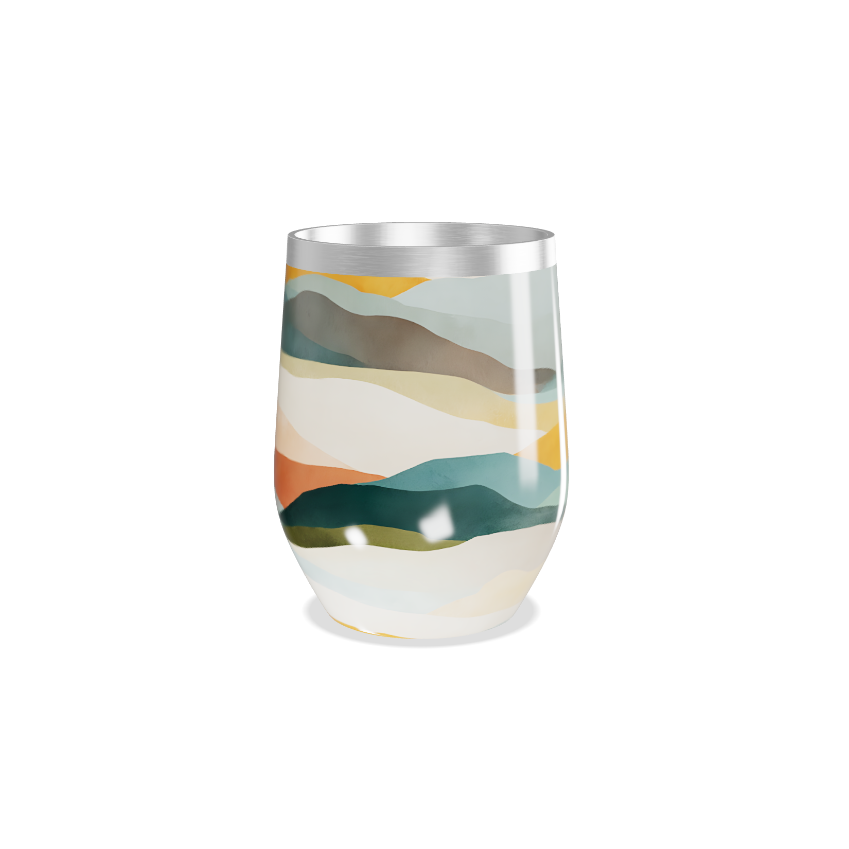 Copo Térmico Slim - Estampa Multicolorida