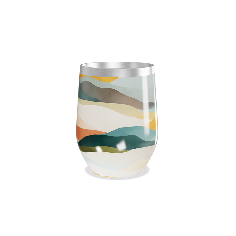 Copo Térmico Slim - Estampa Multicolorida