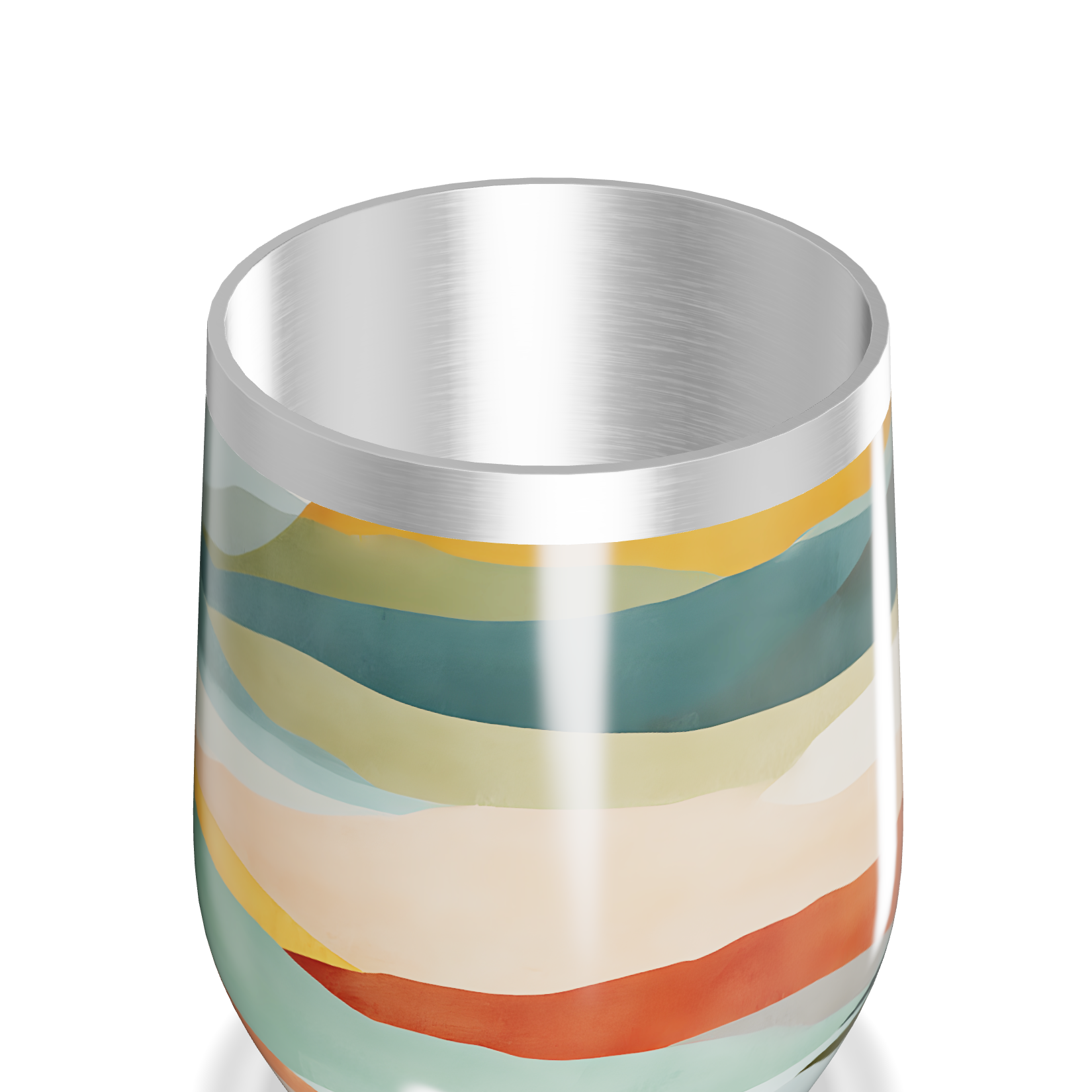 Copo Térmico Slim - Estampa Multicolorida