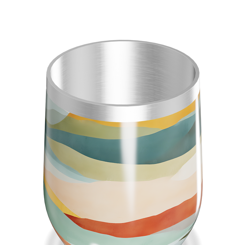 Copo Térmico Slim - Estampa Multicolorida