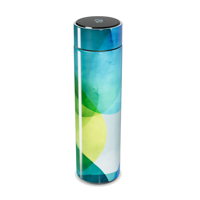 Garrafa Térmica Touch - Estampa Azul Verde