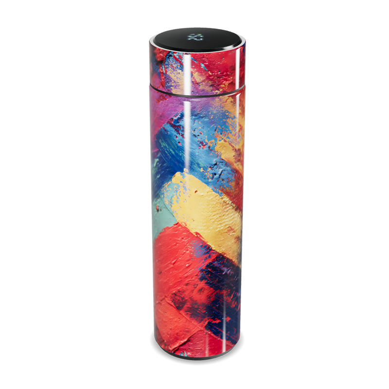 Garrafa Térmica Touch Estampa Colorida Inox