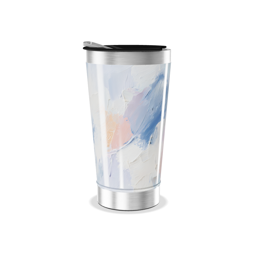 Copo Térmico - Abstrato Multicolorido