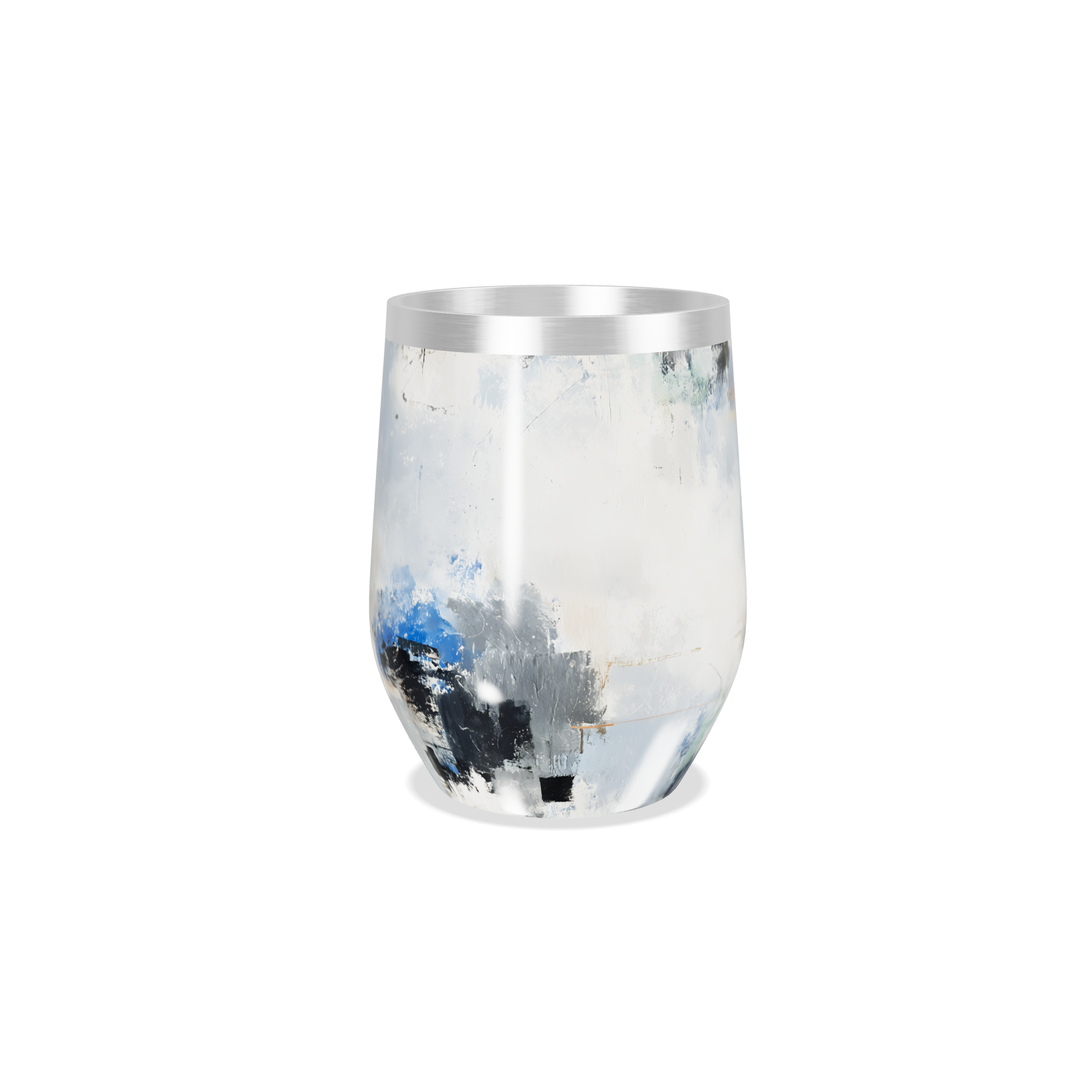 Copo Térmico Slim - Aço Inox Estampa Abstrata