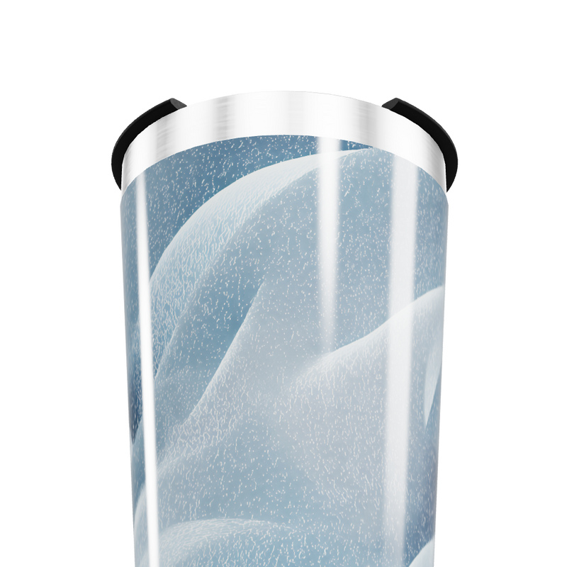 Copo Térmico - Azul com Tampa Prata