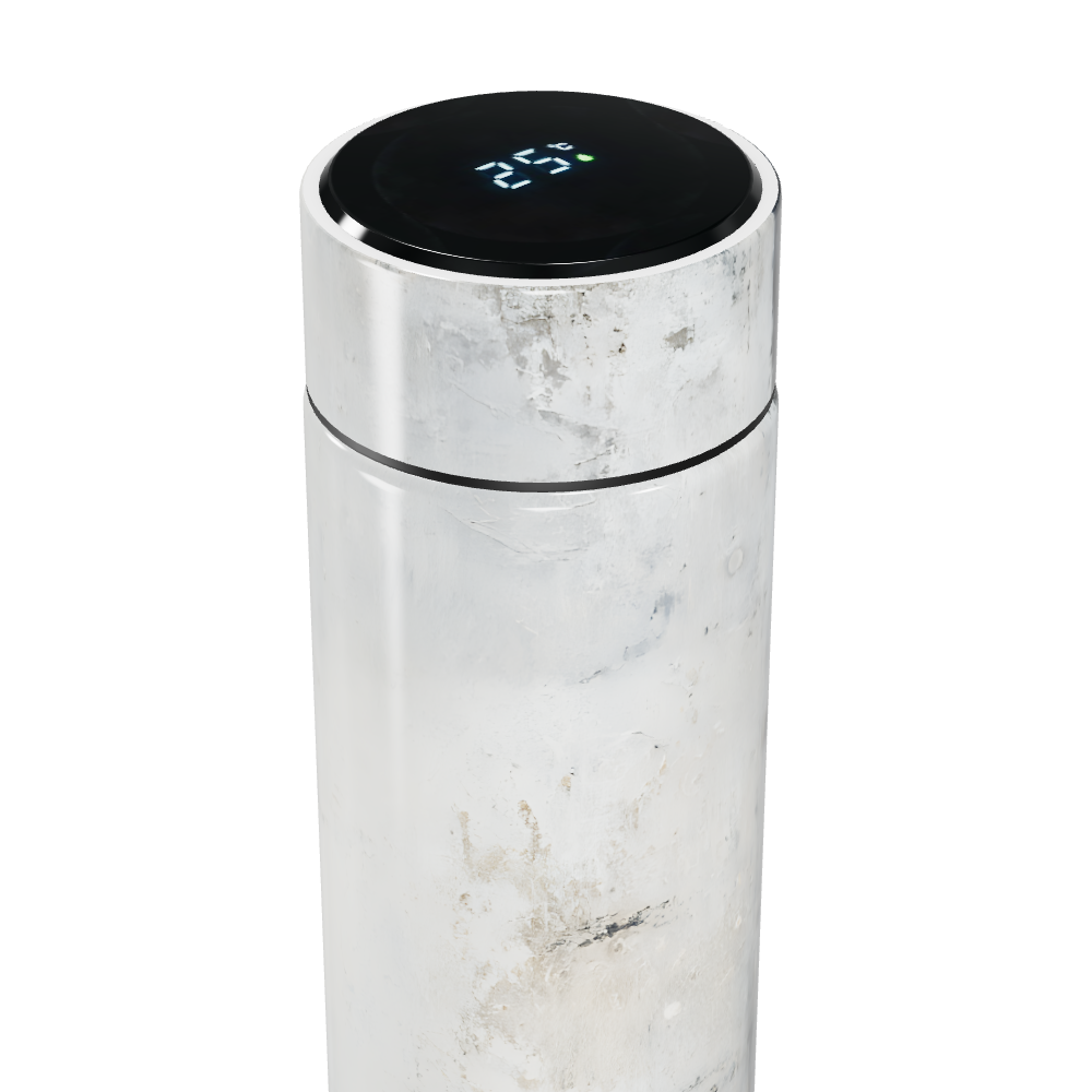 Garrafa Térmica Touch - Estampa Marmorizada